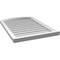 Ekena Millwork Arch Top Surface Mount PVC Gable Vent: Functional, w/ 2"W x 2"P Brickmould Sill Frame, 24"W x 34"H GVPAR24X3403SF - alternate 2